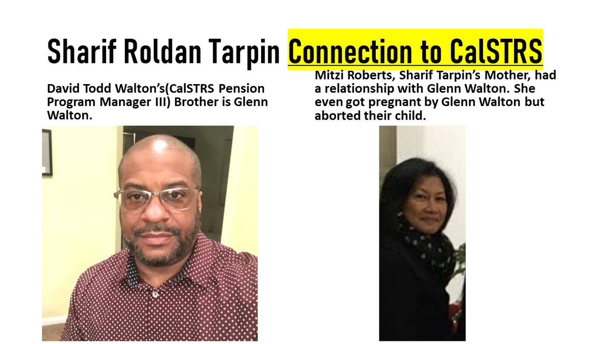 ConerlyFamily's tweet photo. @sacbee_news @CAChildSupport @CalSTRS @SacCourt @SacNewsReview @sacnaacp
Sharif Tarpin Connection to CalSTRS. Should he be having custody or visitation time with his two gun violence songs on YouTube and his Twitter Page?#TroubledParent #SacDads https://t.co/zSD9rfxxCO