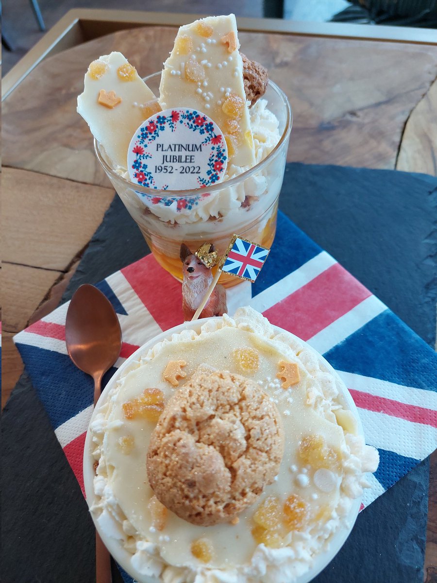 LockgateCoffee's tweet photo. Yesterday we tested out how we would make single portion Jubilee trifles! These are perfect for your street party! Call us to pre-order! https://t.co/IAZksxZ5YI