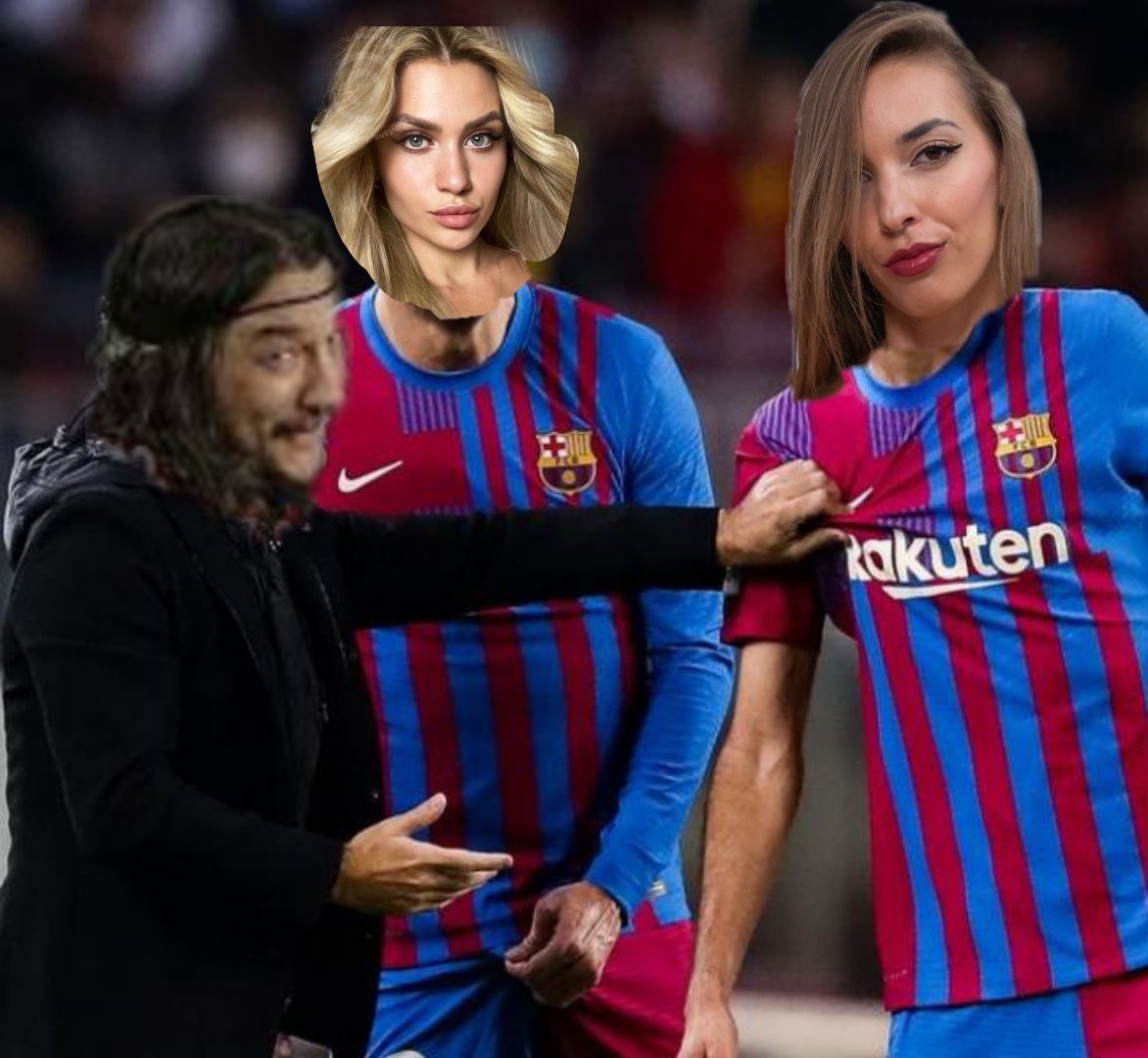 FCBarcechota's tweet photo. El bananero le da indicaciones a Luxurymur y Sweet Bunny para que se junten más y tiren paredes para poder desequilibrar a la defensa rival y generar ocasiones de gol
#MesQueUnCum https://t.co/bYVMWN0RH2