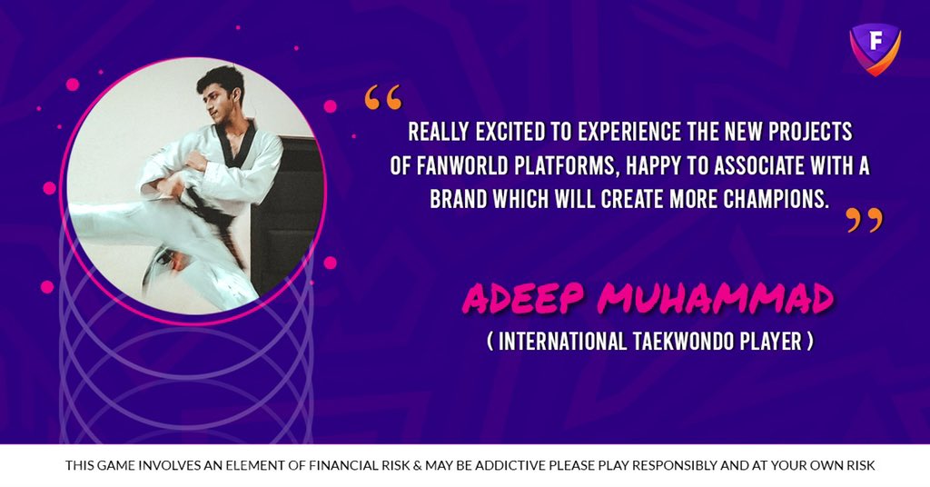 FanStrike_App's tweet photo. We are always happy to associate with the future of Indian sports , Looking forward to make many more champions from India and help to develop the Indian sports ecosystem
#createchampions #futureofindia #champions #olypicsindia #createexploretakeover #makeindia #fantasysports https://t.co/O9c4Do3QGN