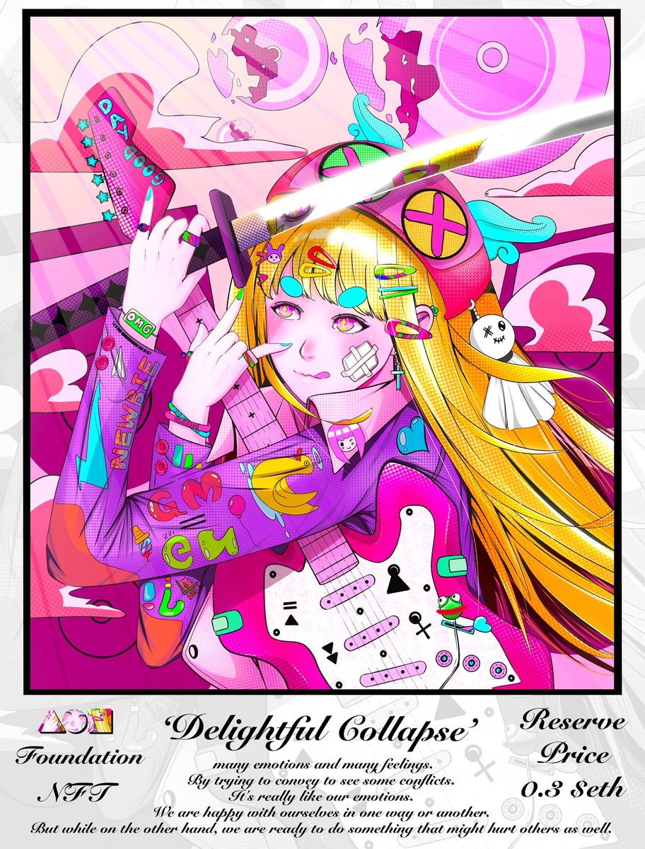 czyofart's tweet photo. Delightful Collapse on @foundation
3300 x 3800 px
15.83mb
300 DPI
Reserve Price 0.3 $ETH

I like to use purple and pink themes. To have a soft, bright and cheerful feeling.
Hope you like this❤️♥️💜.

https://t.co/d58iCAm7ro

#NFTCommunity #NFTs #FND #FoundationNFT #foundation https://t.co/Xl4sUgbc4m
