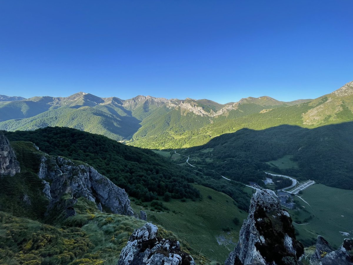 So he said let us go for a walk this morning..#Fuentes