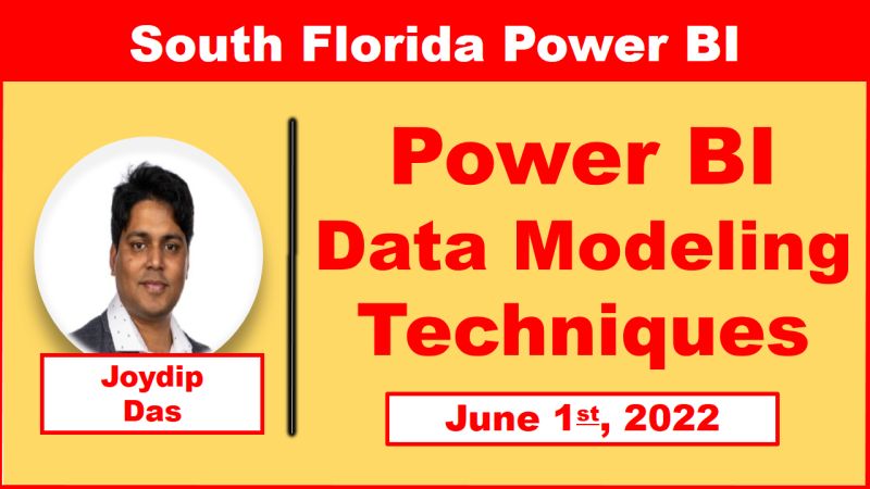 &gt; &gt; &gt; #PowerBI #DataModeling Techniques &lt; &lt; &lt;
Wednesday | June 1, 2022 | 5:00 PM US ET | 10:00 PM GMT
by Joydip Das

Follow Adriano da Silva

&gt; LEARN:
- Star schema vs. Snowflake Schema
- Role-Playing dimensions
- and much more ...

Register Now at bit.ly/3wwLEfU

#data