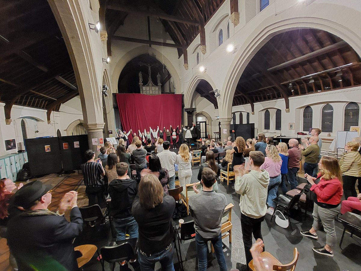 JanetLake12's tweet photo. The Acting Foundation students at @ReadCollege last night totally deserved their standing ovation. After only 3 weeks in a room with a blank script and the wonderful @shamjaz guiding them. You should be immensely proud!
What. A. Performance. https://t.co/tcWdAzfdux