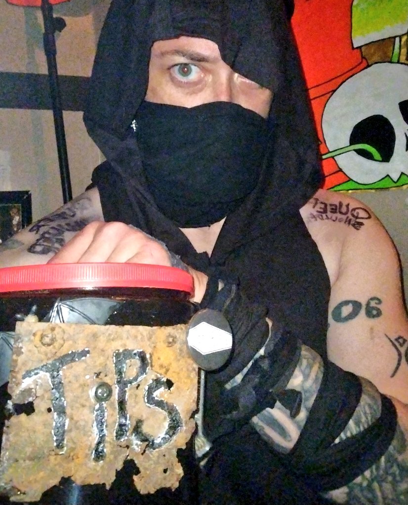 Mercury@Machinewerks 23rd Bday. Gimme yer coats &amp; yer $2. < 3 CoatgoblinMaxx.