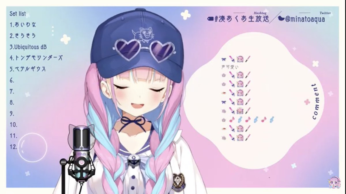 湊あくあ　秘密のお茶会　ファンミーティング入場PASSと配布のシール　あくたん 30268-618-