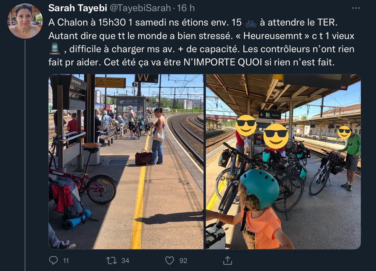 BB27000's tweet image. Je profite de ce tweet de @TayebiSarah pour expliquer pourquoi ce ne sera pas simple cet été les trains avec les vélos. (et après non plus).

Petit Thread explicatif.⤵️⤵️⤵️