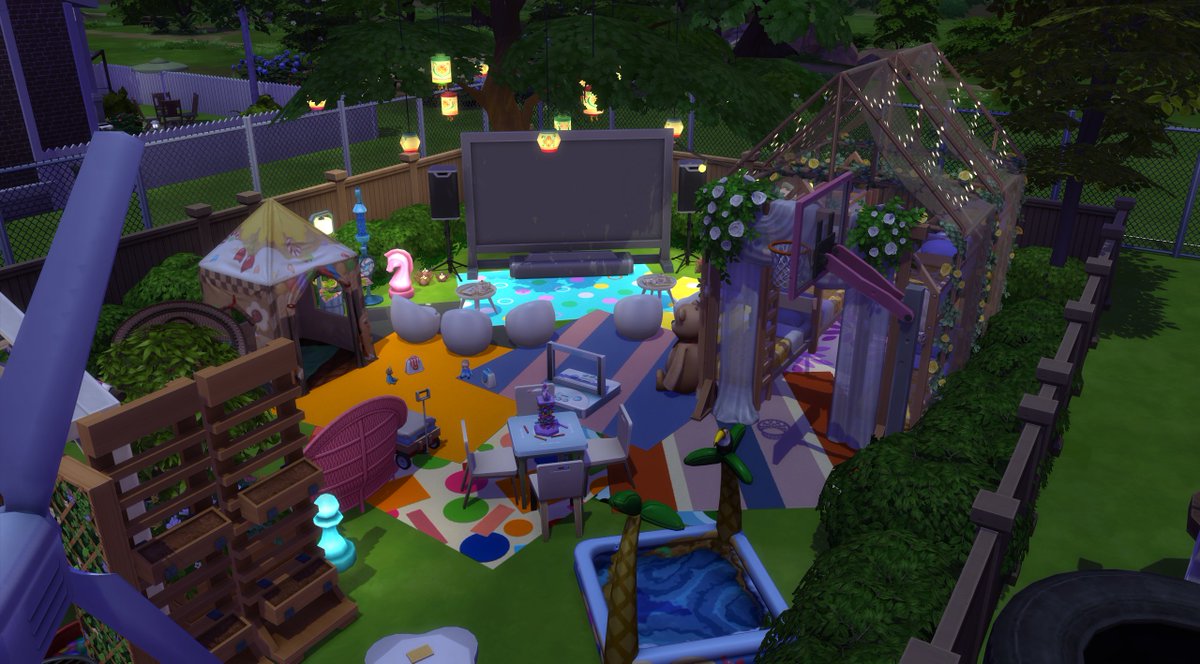 This abandoned construction lot was a sight for sore eyes in the community, but with a bit of creativity and some good old TLC, it has become the perfect overnight hangout for the kids on the block. #SimsANZLittleCampers #ShowUsYourBuilds #LittleCampersKit <a href="/Sims_ANZ/">Sims ANZ 🌏</a> <a href="/TheSims/">The Sims</a>
