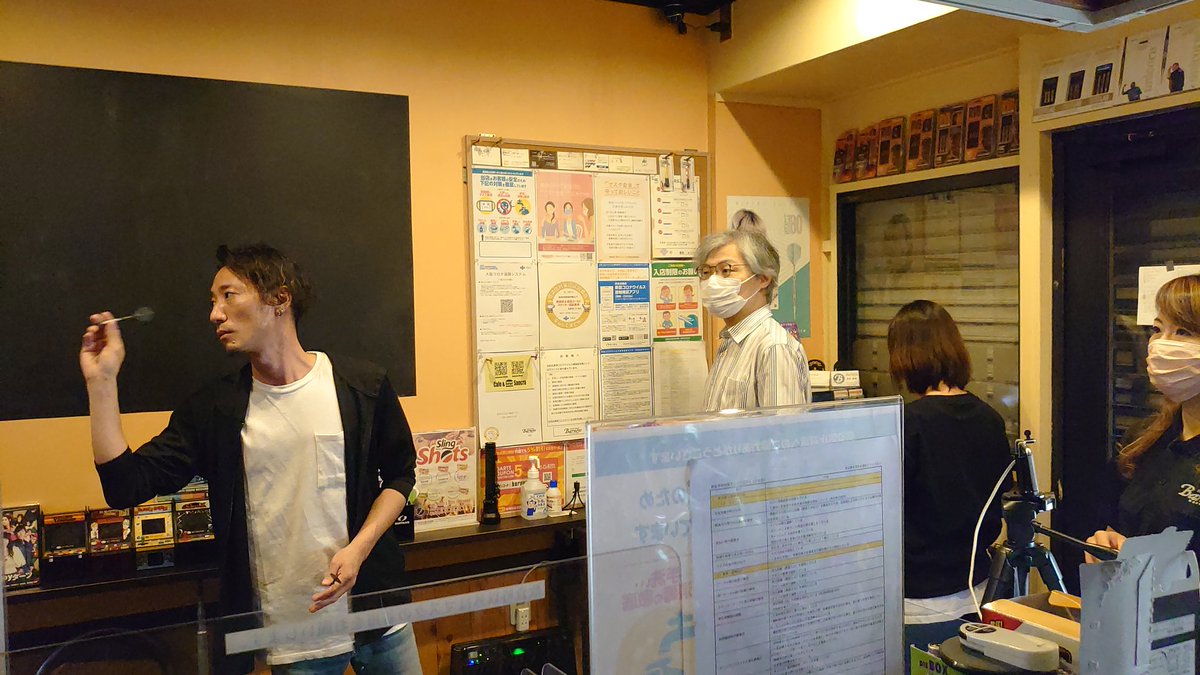 DartsSpace's tweet photo. オンライントーナメント参戦中！
#DARTSSPACEBarneys
#PERFECTプロ
#中宮本町
#本田悟志
#ダーツ
#枚方市 https://t.co/o5biFqvTYO