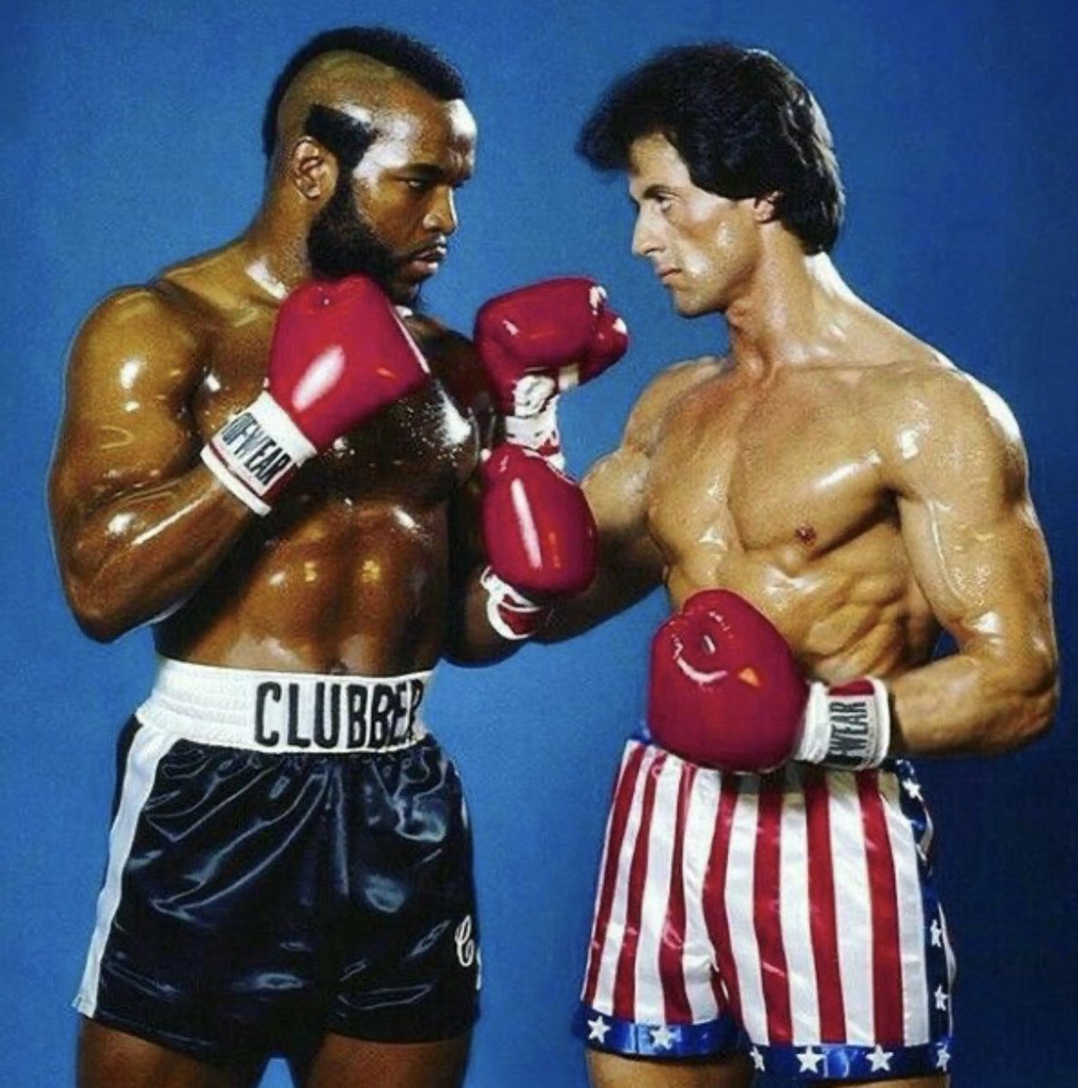 darrenrovell's tweet photo. This Night, 40 Years Ago: Rocky III hits theatres. 

Hulk Hogan’s appearance as Thunderlips gets him fired from the WWF. 

Inflation Adjusted Box Office:

Rocky I (1976): $595.4M
Rocky III (1982): $371.8M
Rocky IV (1985): $343.3M
Rocky II (1979): $338.8M https://t.co/V4tIcuHepJ