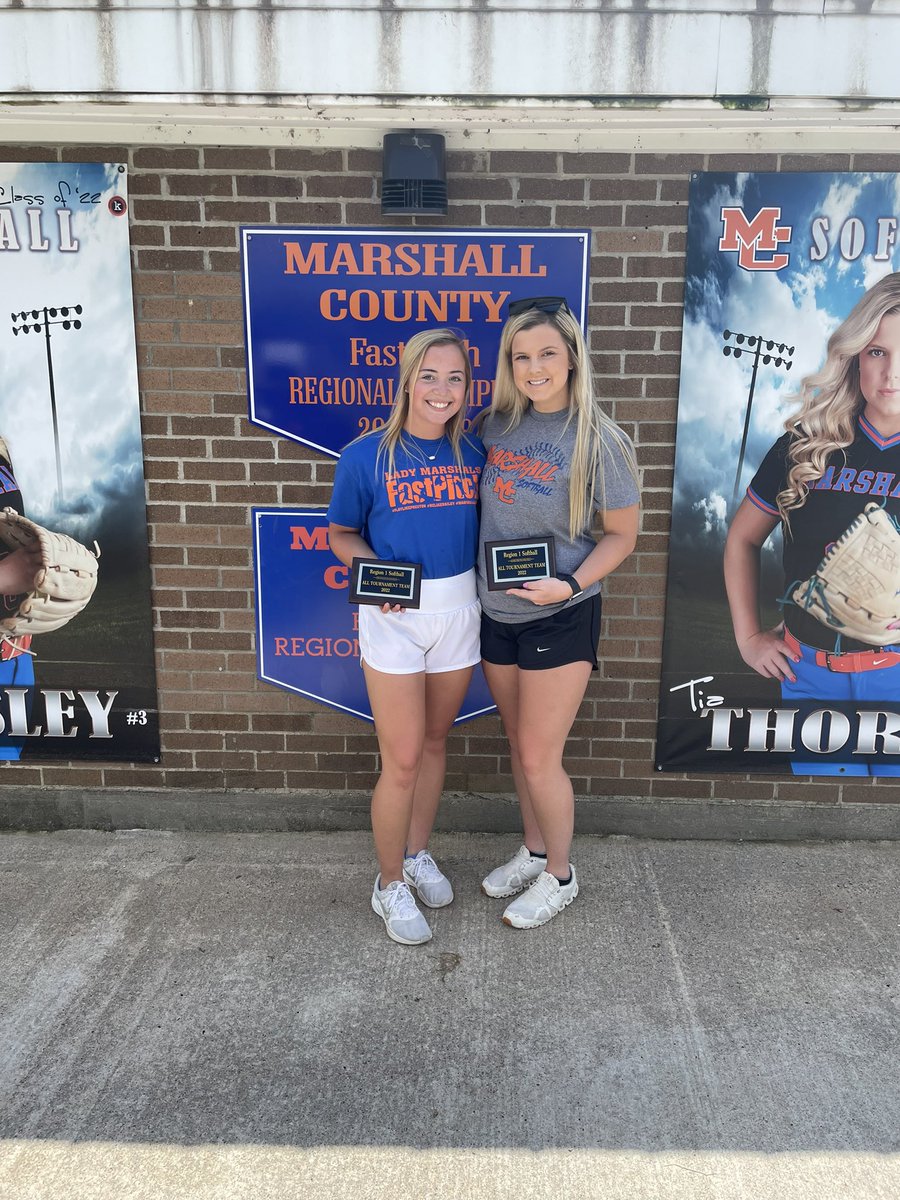marshallcosoft's tweet photo. Congrats to Tia Thorpe and Charley Pursley on being named All Region Tournament Team! Very well deserved! https://t.co/KSHi9v0GGU