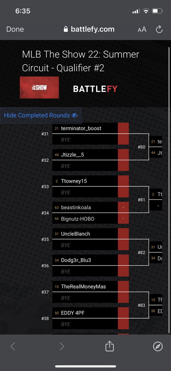 Congrats to 14 year old member BigNuts-HOBO on qualifying for day 2. He went 8-1 with 3 wins over top 50 players. Rookie of the year!