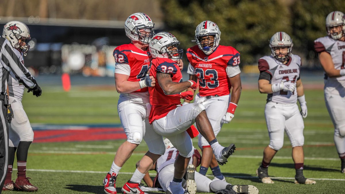 NAIAFBALL's tweet photo. As much as I LOVED the old @UCPatriotFball Uniforms, the modern ones are AWESOME 🇺🇸

Old                                New https://t.co/viHrMM8aQc