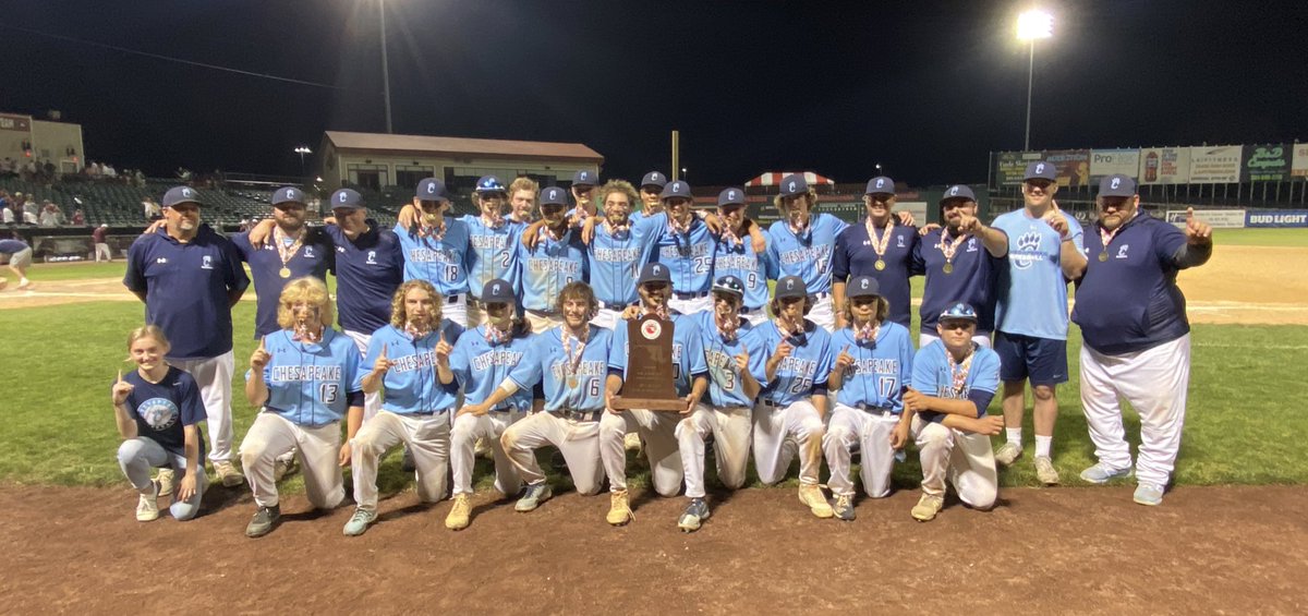 Ches_Athletics's tweet photo. State Champions!! Cougars win 5–1. https://t.co/vBwwURubOO