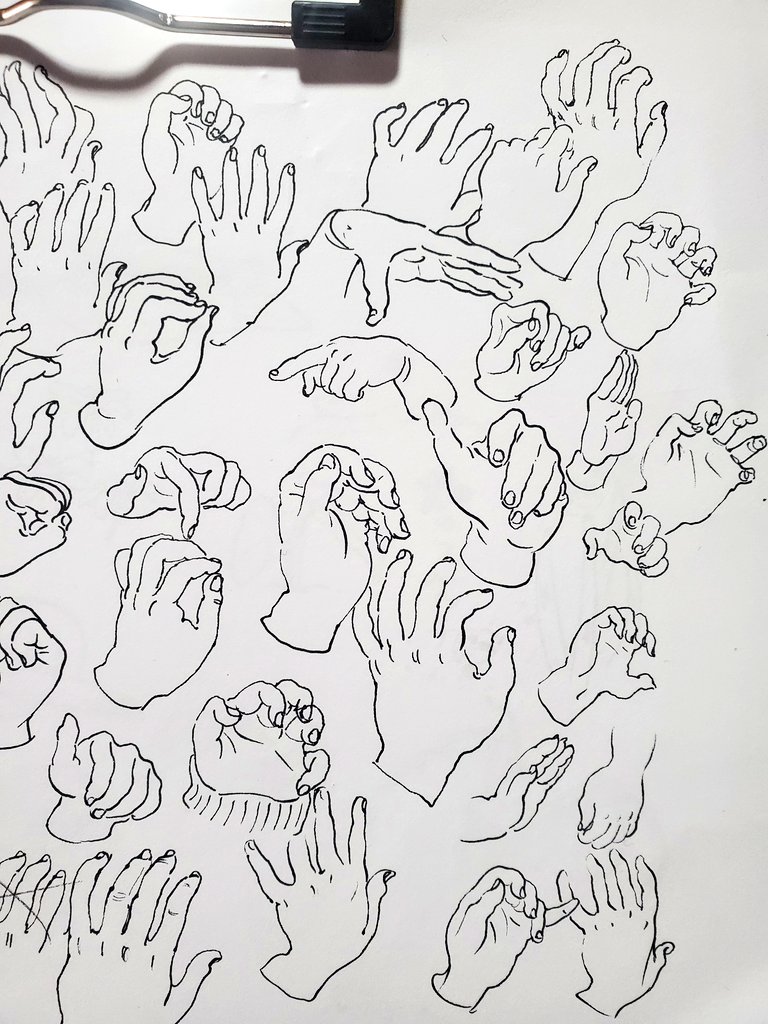 手のスケッチ✏️ 