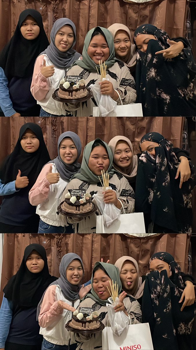 busakmalay's tweet photo. Kemarin ada yang ultah ni, selamat ulang tahun untuk ratu sempol nya abm ade sekaligus teman kita manda 🥰 semoga slalu diberikan kelancaran segala urusannya ya 🙌🏻✨🎉🎁 https://t.co/EQb7Rr4j0L