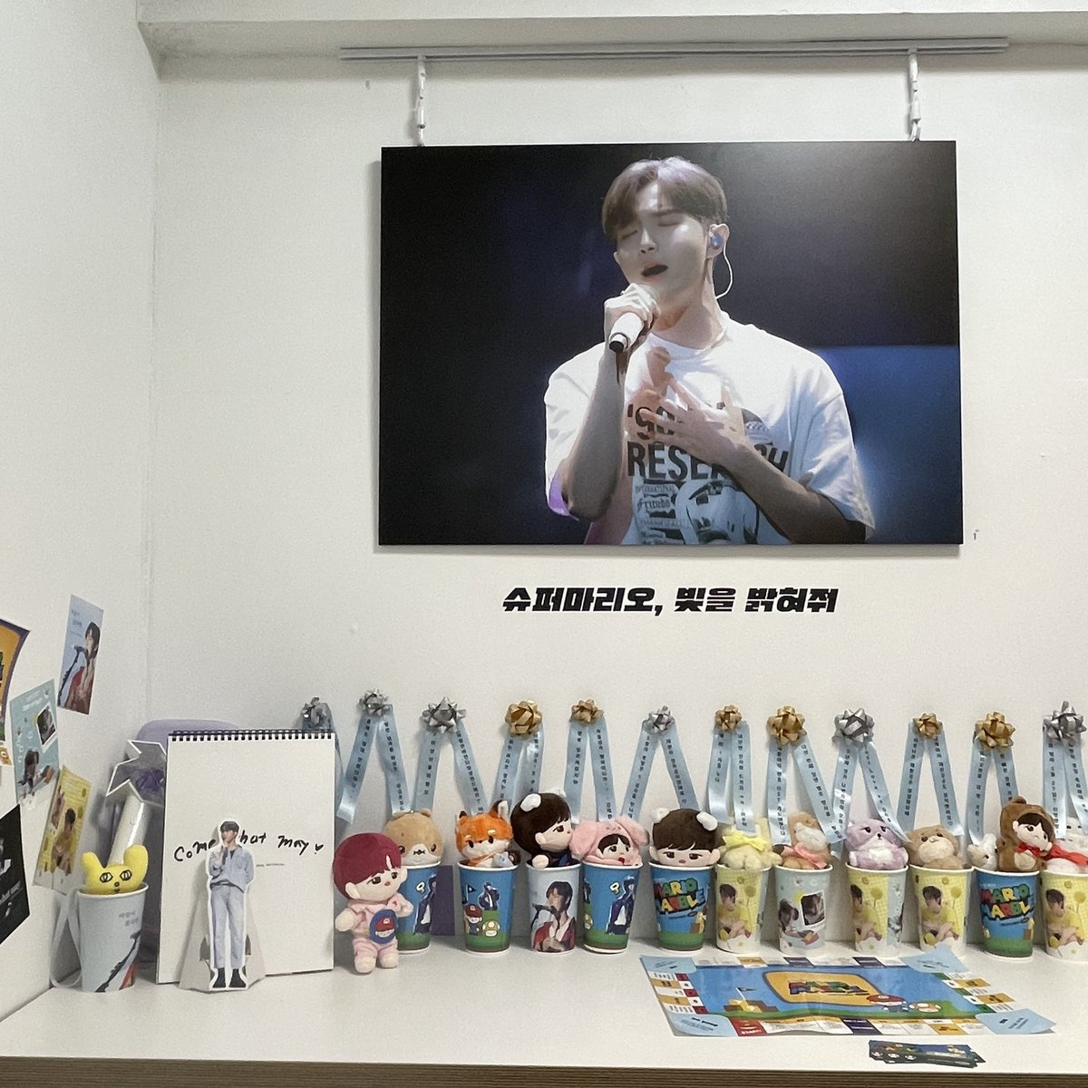 jjaenmore's tweet photo. 🌼2022 김재환 생일카페🌼
테이스트사운드필
#Mario_Marble #재환이와_지구여행
귀여운 마리오가 가득한 컨셉의 카페여서 넘넘 재밌구 복권 긁는 재미두 쏠쏠🍃 https://t.co/9nBPyudzEN