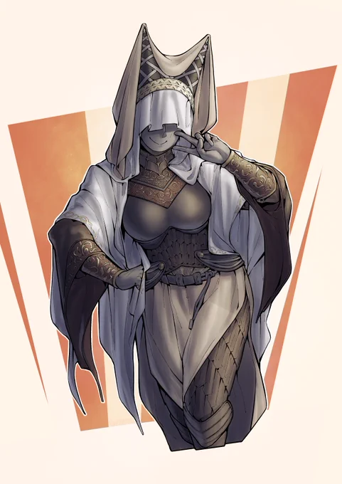 Night Maiden (coloured) 🌙💘

#ELDENRING  #EldenRingFanart 