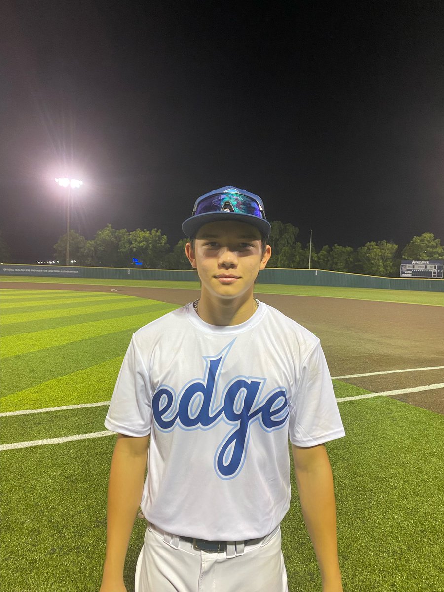 âFive Tool Texasâ (@fivetooltexas) on Twitter photo F: <a href="/edgebaseballtx/">edgebaseballtx</a> Columbia 16U 7, Triple Play 5
PoG: <a href="/AidanGoude/">Aidan_Goude</a> 4 IP, 6K, 0H, 0 ER, / 2-4, RBI
Notable: <a href="/KeanuKawaguchi/">Keanu Kawaguchi #5</a> 3-3, 2 RBI, 2R F: <a href="/edgebaseballtx/">edgebaseballtx</a> Columbia 16U 7, Triple Play 5
PoG: <a href="/AidanGoude/">Aidan_Goude</a> 4 IP, 6K, 0H, 0 ER, / 2-4, RBI
Notable: <a href="/KeanuKawaguchi/">Keanu Kawaguchi #5</a> 3-3, 2 RBI, 2R