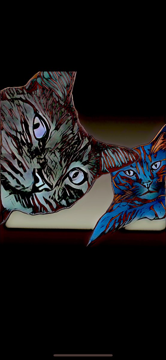 Adventures of Memmy &amp; Goose. Two street trash can cats, saved from death. Now live the lush life. It’s time for them to pay some rent. 💰 🐈 🐈‍⬛ ❤️‍🔥
Weird, uncomfortable #NFTart available coming 🔜 . 🔥#NFTCommunity #NFT #NFTdrops #NFTProjects #follow #retweet #nftlover #opensea