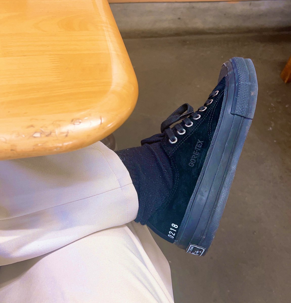 mayu_SNKRS's tweet photo. #todaykicks 

CONVERSE ADDICT × N.HOOLYWOOD

分かる人には分かるスニーカー！！笑

 #東海オンエア好きな人と繋がりたい 
 #東海オンエア 
 #としみつ https://t.co/Xo4ByiaLdH