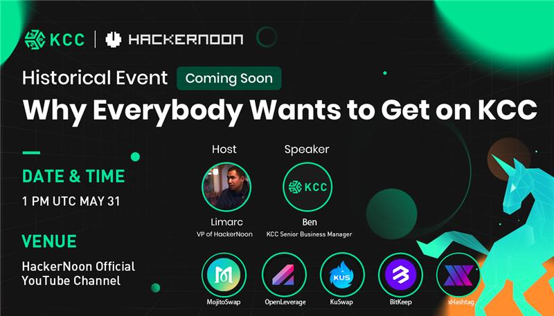 KuCoin Community Chain (KCC) Official tweet media