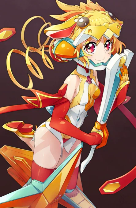 神獣鏡ヤムヤム
#デパプリ  
#precure️ 
#シンフォギア 
#symphogear 