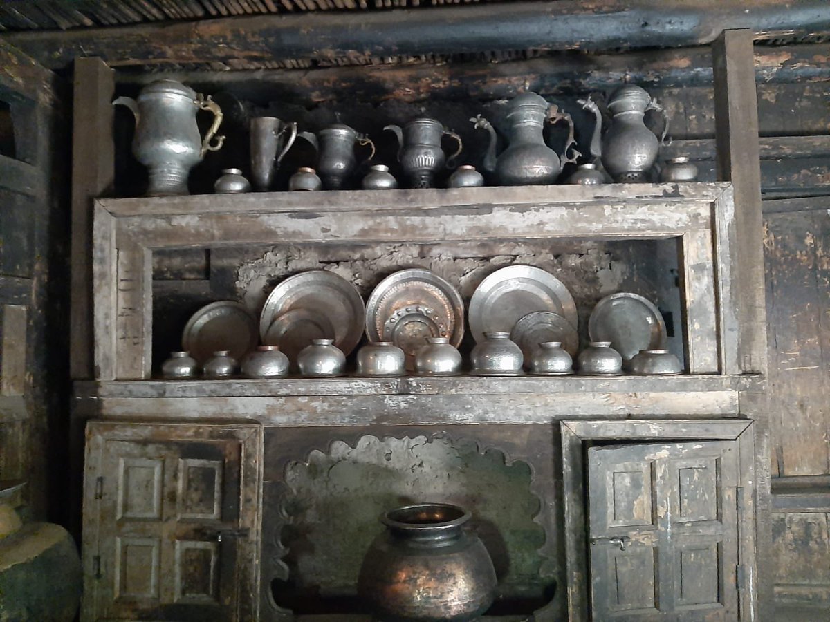 mh_connect's tweet photo. Artifacts in simple language are the objects made by a person. 
One such visit to Royal Palace of Turtuk &amp; looking at the age old ornaments and utensils takes you back to the 15th Century of the Gilgit Baltistan Heritage rich in culture &amp;  traditions.Visit Turtuk @DC_Leh_Official https://t.co/FaNhF7ylRC