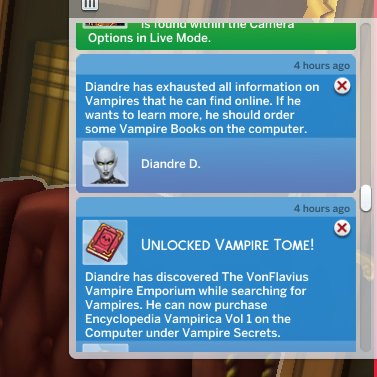 The Sims 4: Vampiros, Software