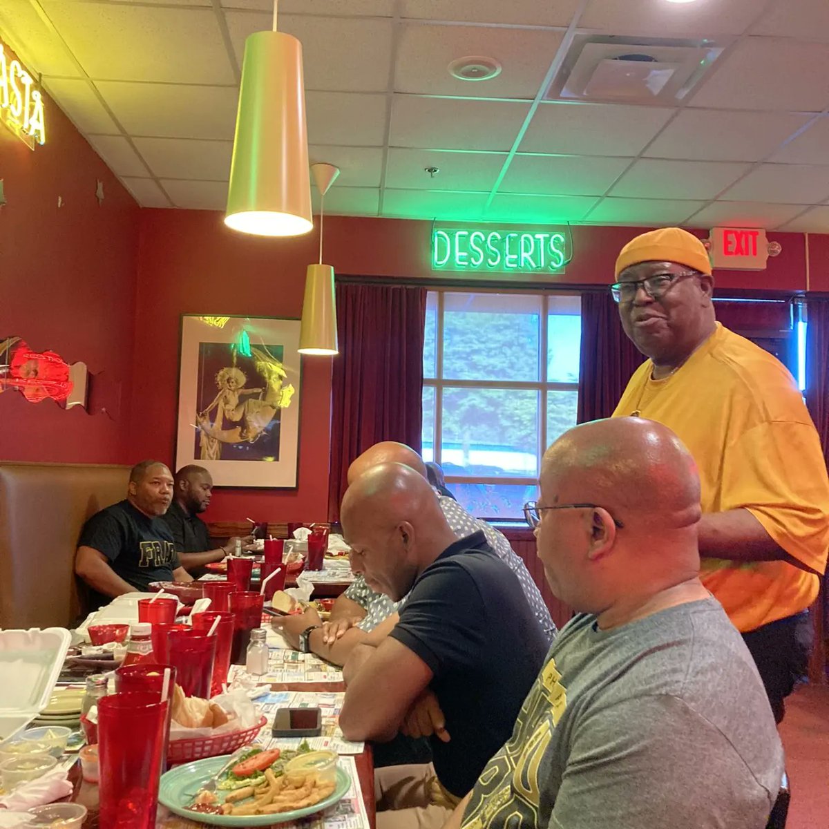 ClaytonAlphas's tweet image. On yesterday, we were able to have a little fun, food, and fellowship, celebrating the birthday of one our dedicated chapter and charter Brothers, Thomas Walters!! Happy Birthday!! Wishing you many more!!!

#AlphaPhiAlphaFraternityInc #PiGammaLambda🤙🏾🤙🏾🤙🏾 #ClaytonCountyAlphas