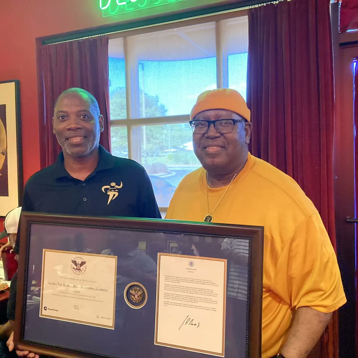 ClaytonAlphas's tweet image. On yesterday, we were able to have a little fun, food, and fellowship, celebrating the birthday of one our dedicated chapter and charter Brothers, Thomas Walters!! Happy Birthday!! Wishing you many more!!!

#AlphaPhiAlphaFraternityInc #PiGammaLambda🤙🏾🤙🏾🤙🏾 #ClaytonCountyAlphas