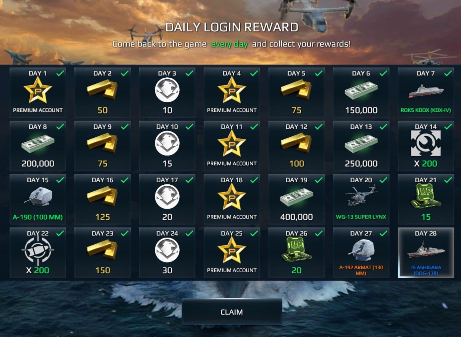 World of Warships codes for free Camos & Bonuses in December 2023 - Charlie  INTEL