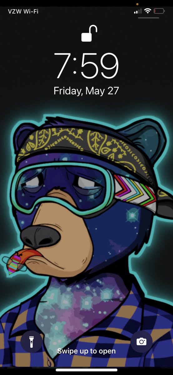 Sirius1128_'s tweet photo. Kind of obsessed with my new #pfp tbh. @OkayMoonBears #nft #NFTCommunity #bearmarket #OkayMoonBears 🖤 https://t.co/OzL6sChsNG
