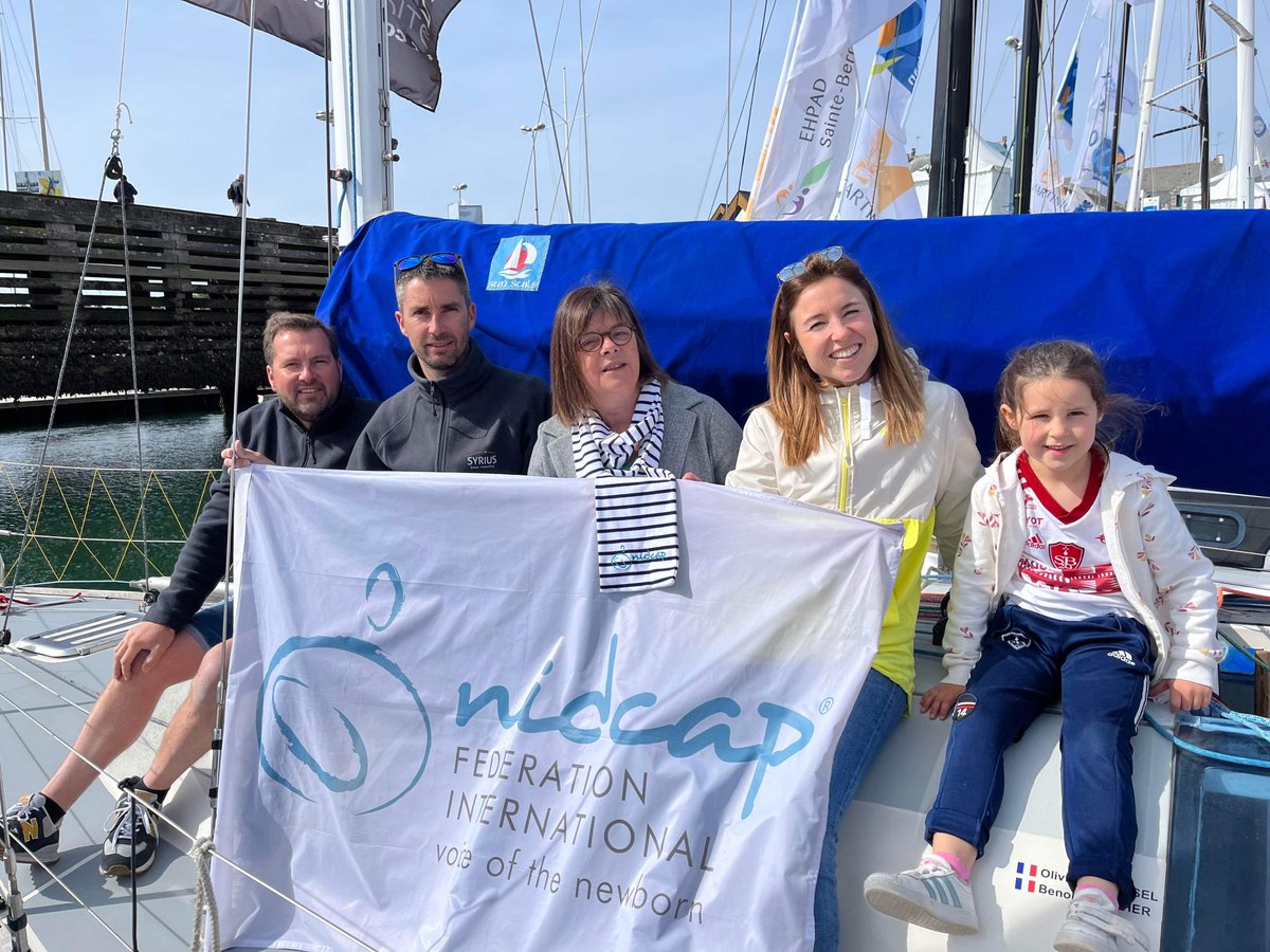 Very nice arrival at night for the endearing duo Olivier Troussel/ Benoit Baucher (Nidcap) who completed their journey in 22 days 18 hours 11 minutes and 26 seconds #NICU #preemie #voiceofthenewborn