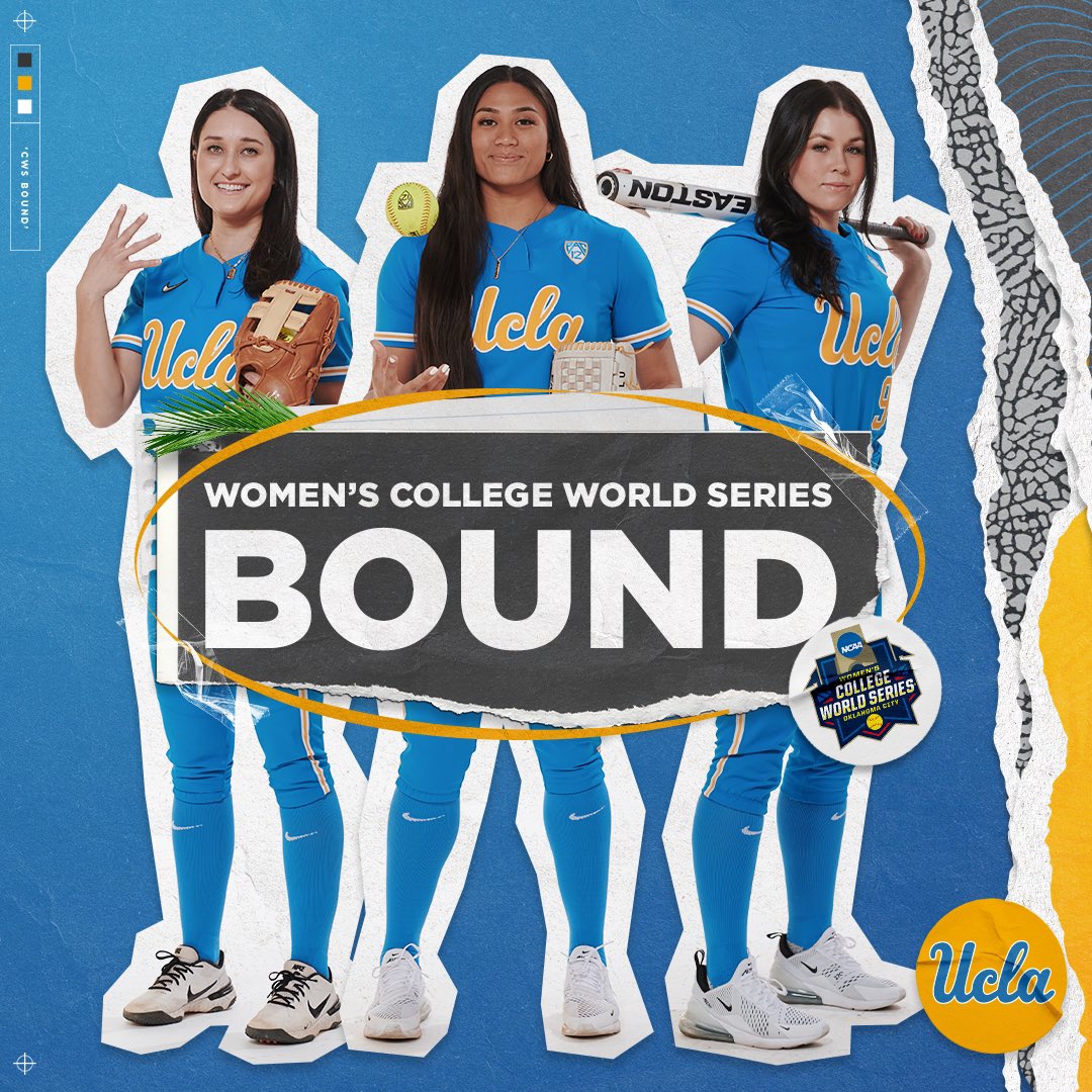 UCLASoftball's tweet photo. THE BRUINS ARE OKC BOUND!!! 

SEVEN YEARS IN A ROW!!!

#GoBruins https://t.co/zPrUdaDkxO