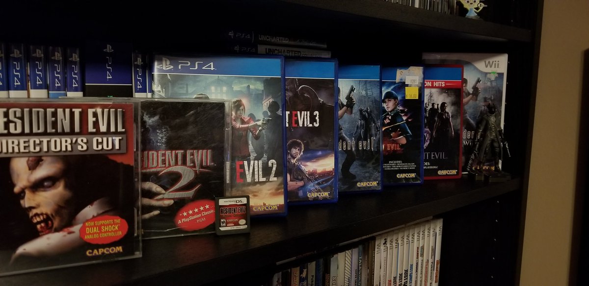 Neptimite's tweet photo. Watching @TiffanyMayCry play Resident Evil really sparked my interest in the series further than what it ever was, and I'm glad to have taken the plunge into the world of survival horror beyond my intro to RE4 many years ago. Tiffany thank you so much for the push I needed! https://t.co/Q5pcs59Yj6