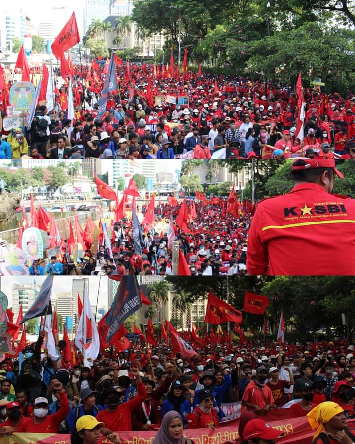 unang_sunarno's tweet photo. "KERJA LAYAK TERDENGAR MERDU, TAPI FAKTANYA HANYA SEKEDAR HALU"

@Wftu_eurof
@Peoples_WFTU @KasbiIndo @FsbpKasbi @FsbnK @SBCSIGarut @media_SPMJ @mudamembebaskan @FraksiRakyatID @KomnasHAM @ditjenphijsk @KemnakerRI @ilo https://t.co/crPPUITAFs