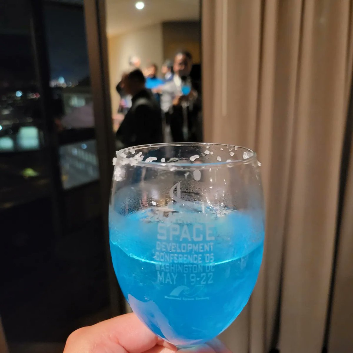 A toast to ISDC2022! #isdc2022 #newspace #nationalspacesociety
