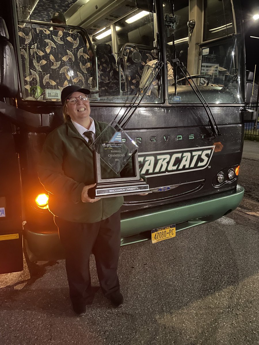 DaveDsimek's tweet photo. Shafer’s MVP Mary Jo is 6-0 with a ⁦@AmericaEast⁩ championship! ⁦@BinghamtonBASE⁩ ⁦@BU_Bearcats⁩ #BingPride https://t.co/P1ugqGe6gA