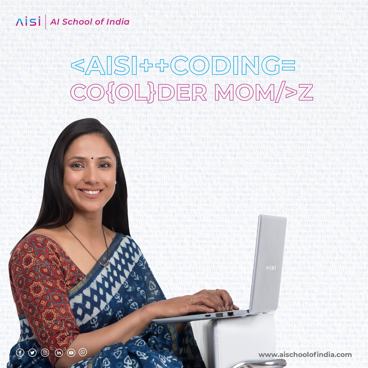 AIschoolofIndia's tweet image. Hello gorgeous mothers out there! If you are thinking of adding new feather to your skills set, here is the perfect course for you!
Book free demo today😍
#aischoolofindia #codingmamas #specialoffer #IndianMamasCode #AISIMAMAS2022 #AISIfamily #courseformothers