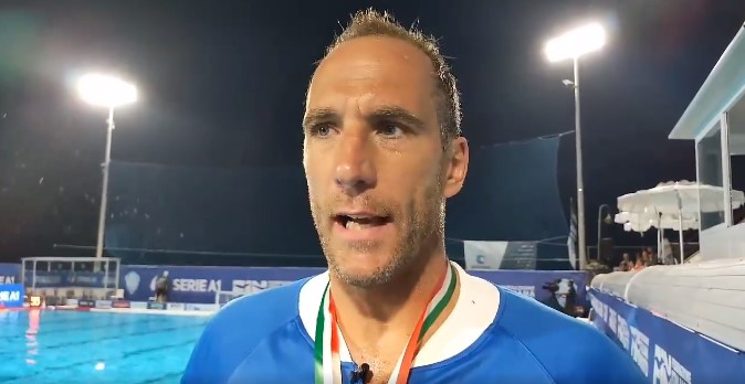 RadioBabboleo's tweet photo. #ProRecco, sei per la 34a volta Campione d'Italia! Il capitano #Ivovic non nasconde l'emozione: "Da bambino avevo due sogni, giocare in questa squadra e alzare una coppa davanti al nostro pubblico, in questa piscina. Si sono avverati entrambi". @prorecco https://t.co/XqUiVG9end