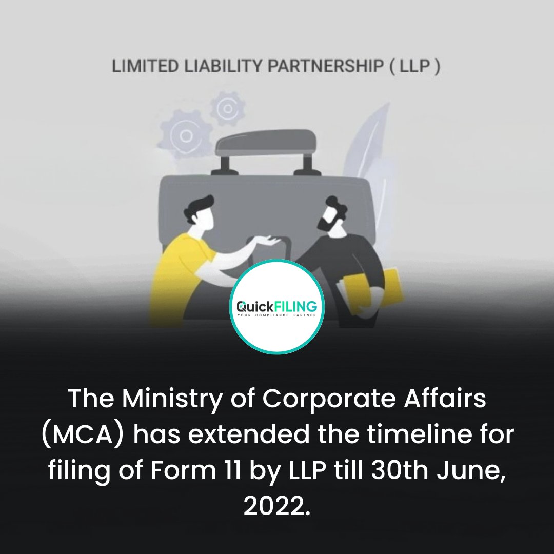 quickfiling's tweet image. #form11 #mca #annualfiling