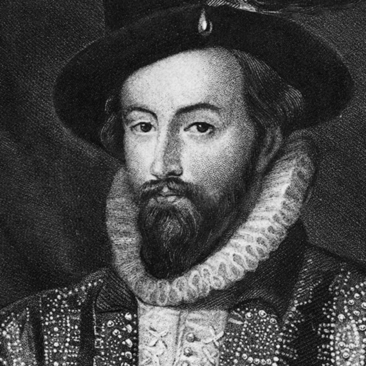 🎉Walter Raleigh - FP # 346

"Talking much is a sign of vanity, for the one who is lavish with words is cheap in deeds."

#NFT #NFTart #writer #explorer #MATIC #NFTcommunity #PolygonNFT