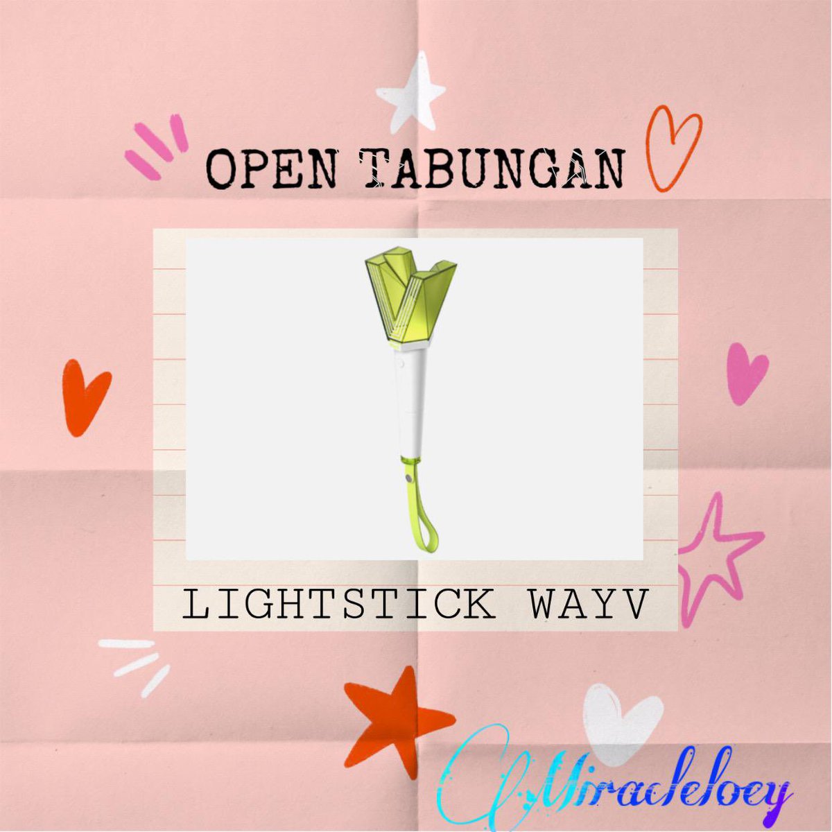 byMiracleLoey's tweet photo. Open PO LS WayV by Miracleloey
ISI FORM = FIX ORDER, NO CANCEL
Price Est 650k (est. 600gr)
Dp. 450k
✅ EMSTAX
✅ CO setiap 3 pcs
✅ Cicilan DP
❌ Packing
📍 Jawa Timur (Surabaya)
Link PO : https://t.co/F9DcqpQKvT
~ Miracleloey
#wayv #lightsick #miracleloey https://t.co/SFAiEv5Xza