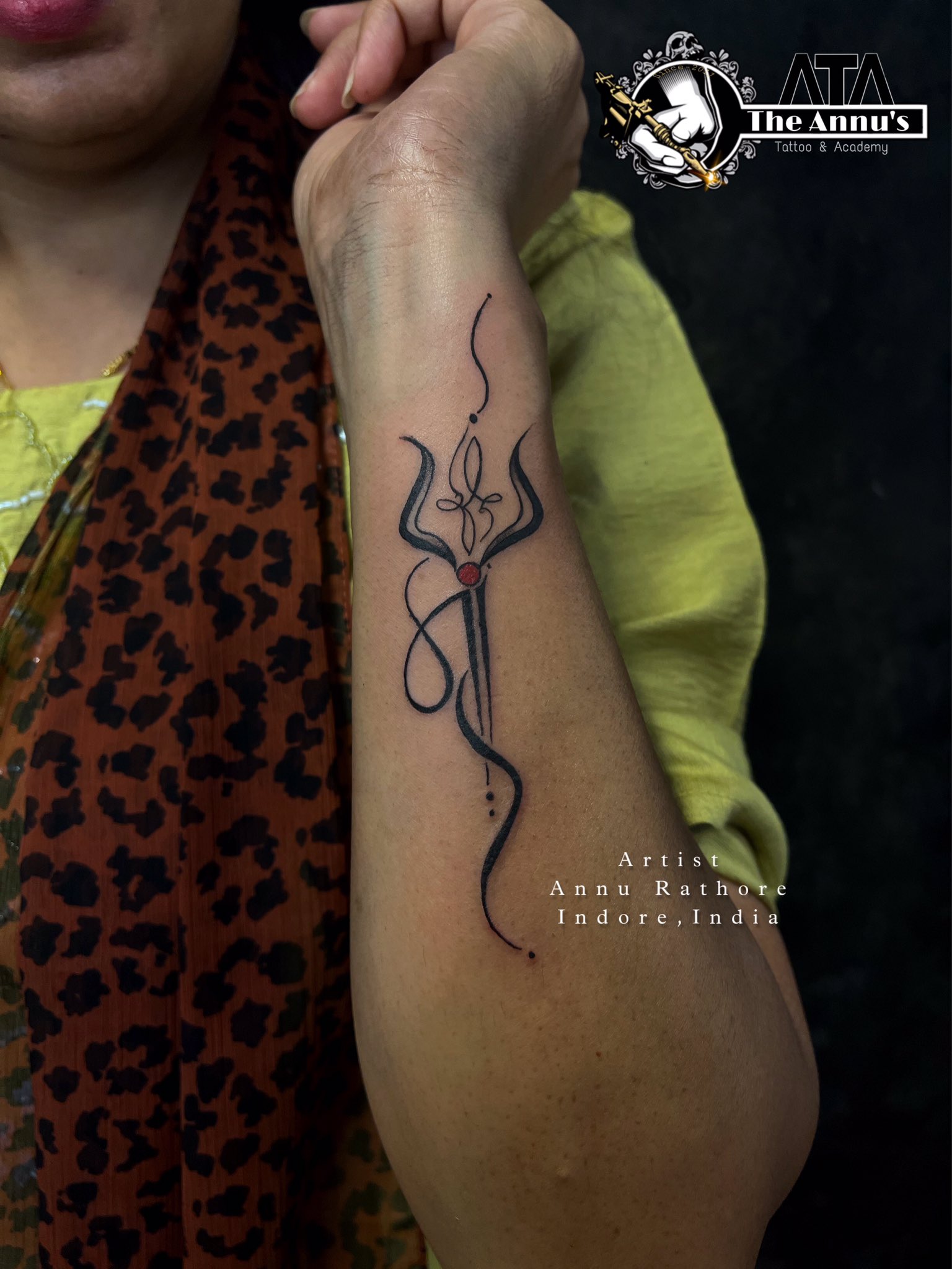 Mahadev Trishul Tattoo Designs 