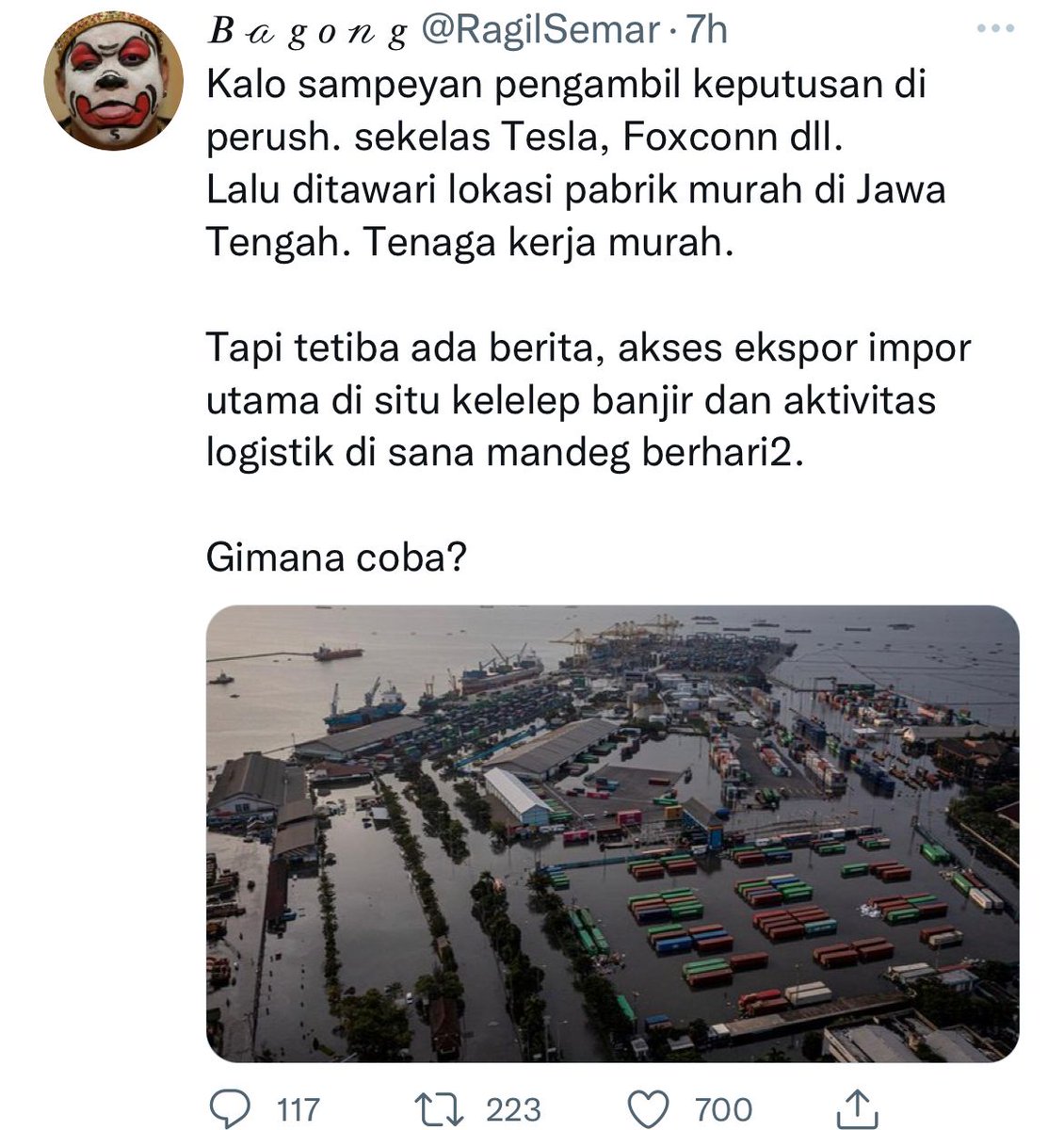DelavarIvander's tweet photo. Bagaimana ndoro @ganjarpranowo ?
#GaraGaraGanjar 
#GanjarOraBecus 
#GanjarPencitraan https://t.co/kgyrjbao9h
