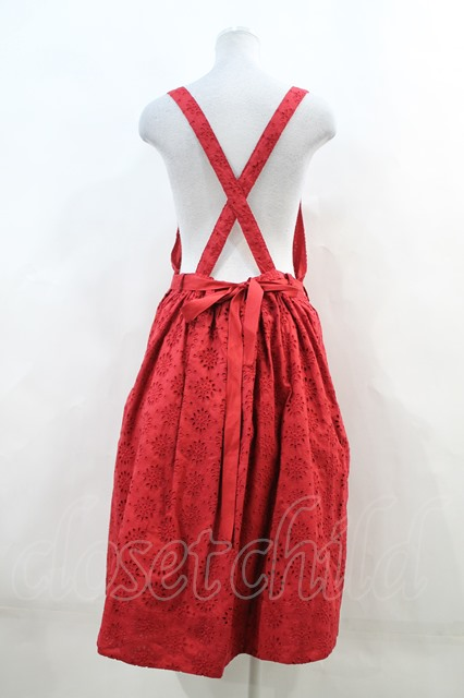 Jane Marple アイレットレース エプロンドレス Jane Marple / アイレットレースエプロンドレス 🎀入荷いたしました