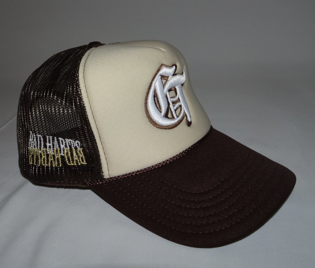 GoodTimesTM's tweet photo. GoodTimes The Lifestyle Company     Capsule 1  🥂

Cream/Navy two tone snapback hat
 $45 
Brown/Coffee two tone trucker hat
$40
Black/Black essential trucker hat
$40 

-One size. 
 
CHEERS TO THE GOOD TIMES 🥂 https://t.co/3LrAbfAIBa