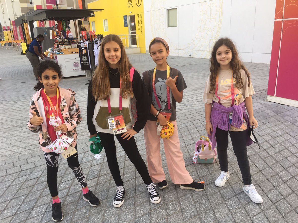 CarolineKrapf's tweet photo. So proud of my 4 GIS Treble Choir students who where chosen to perform and sang at the EXPO2020 closing ceremony on 31 March 2022 broadcasted on TV. 4 of only 40 chosen students from different schools in UAE. #WeRGIS #pypmusic #pyp #musiceducation #choir https://t.co/N3Y9P8IsS4