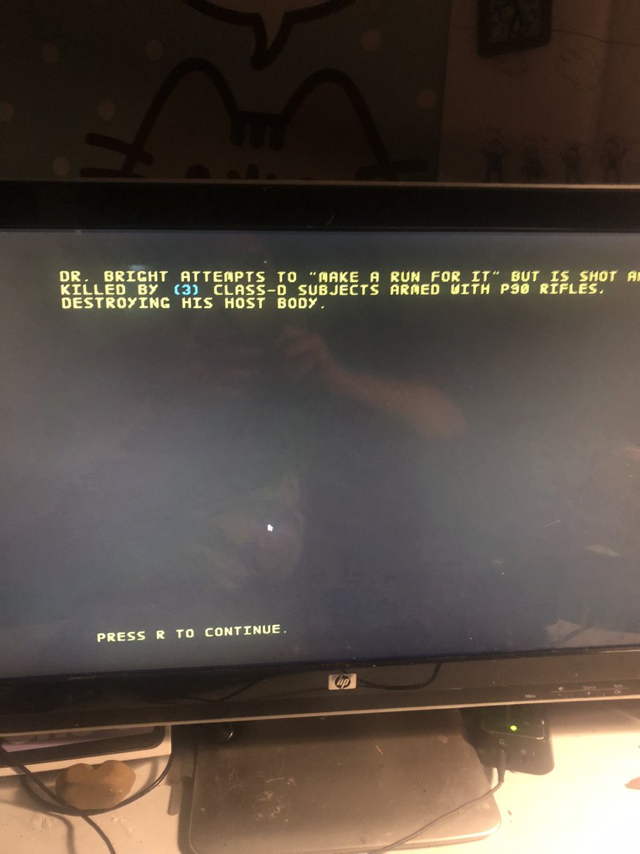 Mr_Martikov's tweet photo. Damn sad for you doc.
#SCPFoundation #Drjackbright #Scpterminal https://t.co/bEJpKwNfTM